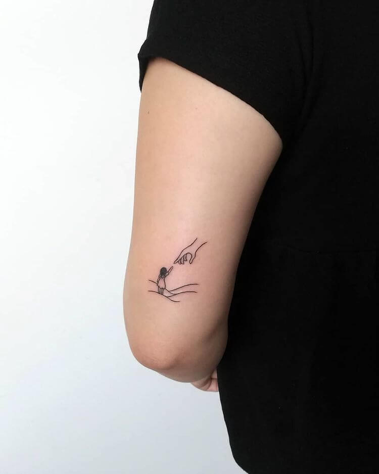 Small family tattoo