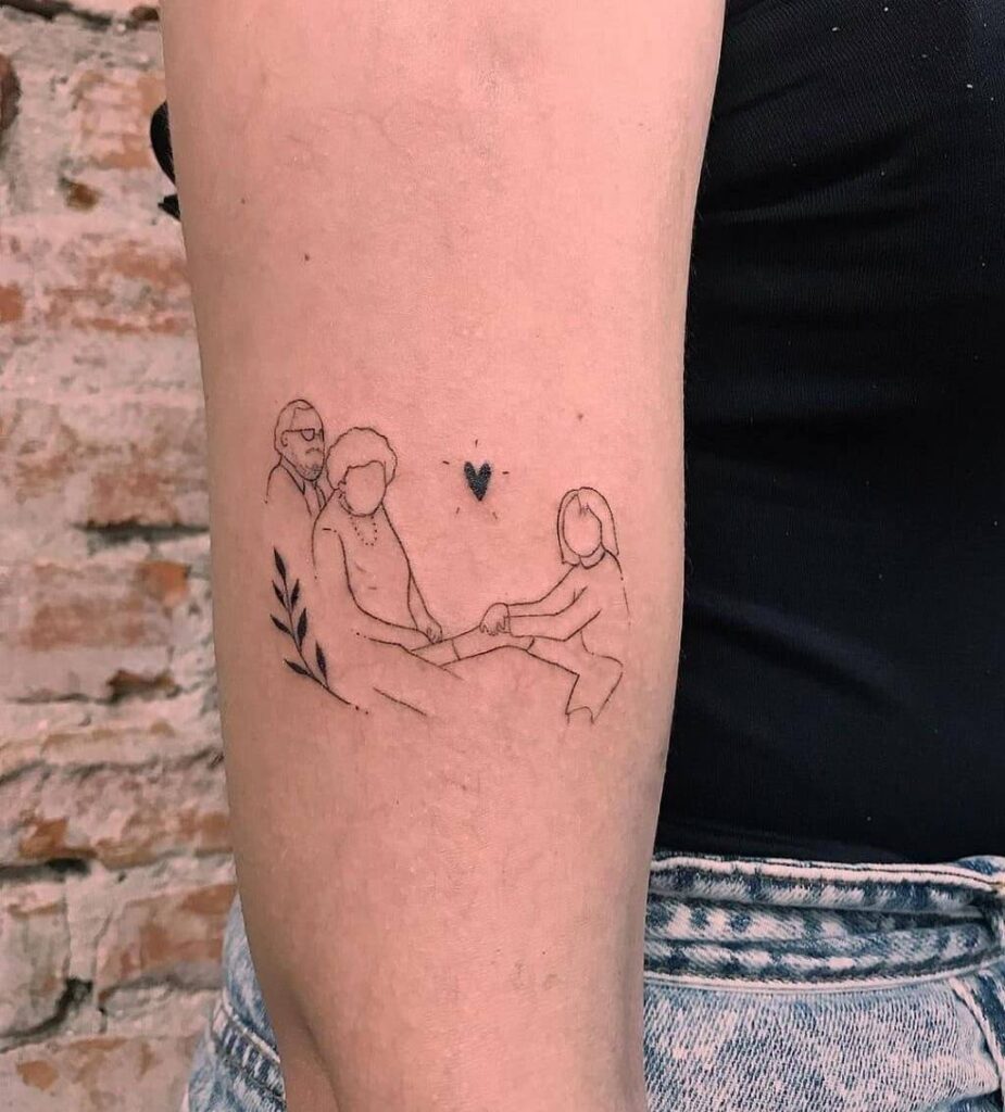 Family tattoos for grandparents