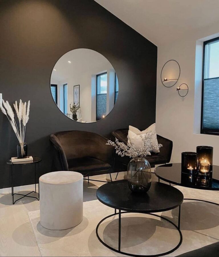 24 Top Ideas For Black And White Decorating Rooms