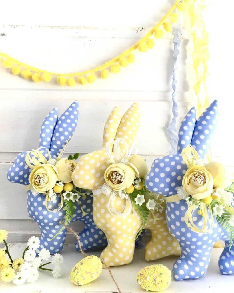 Easter color bunny