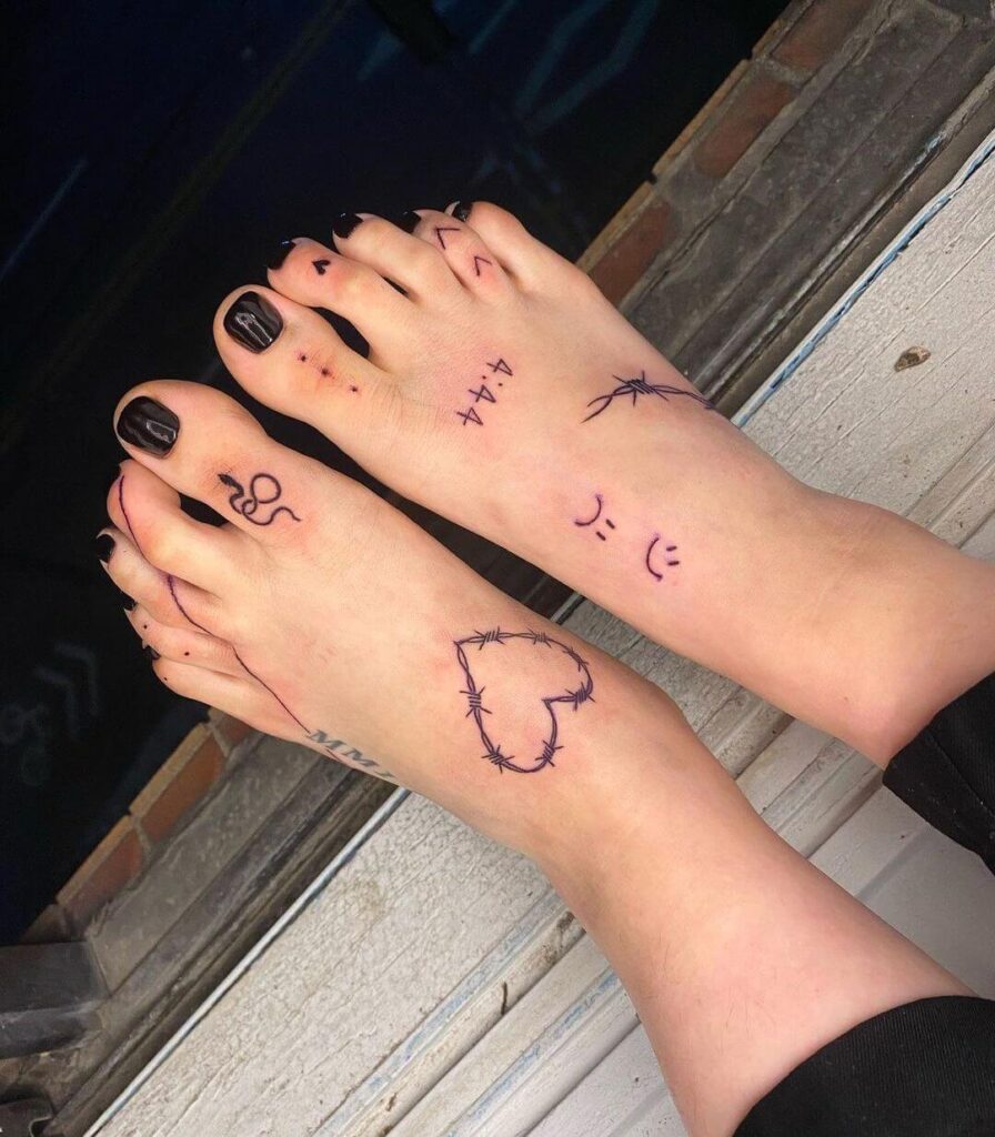 Free Foot tattoo