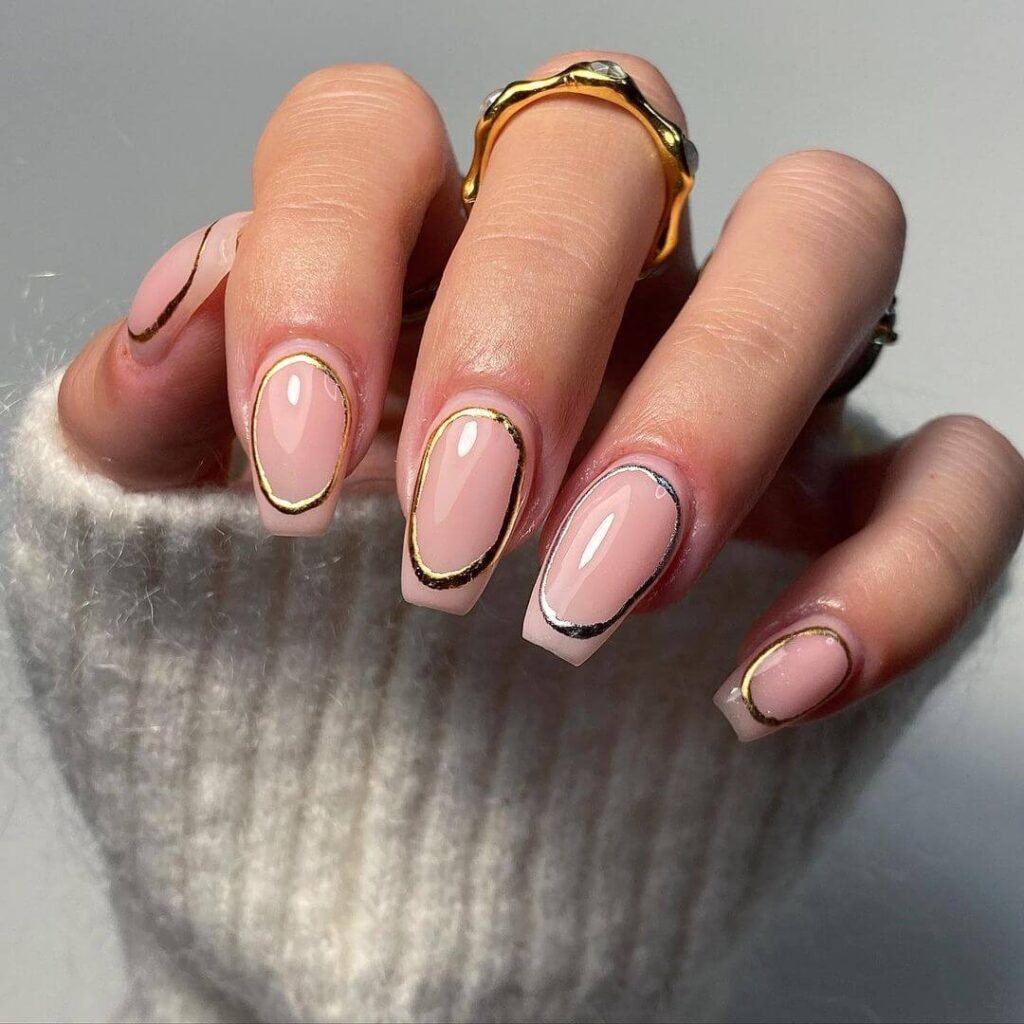 Stunning wedding nail designs