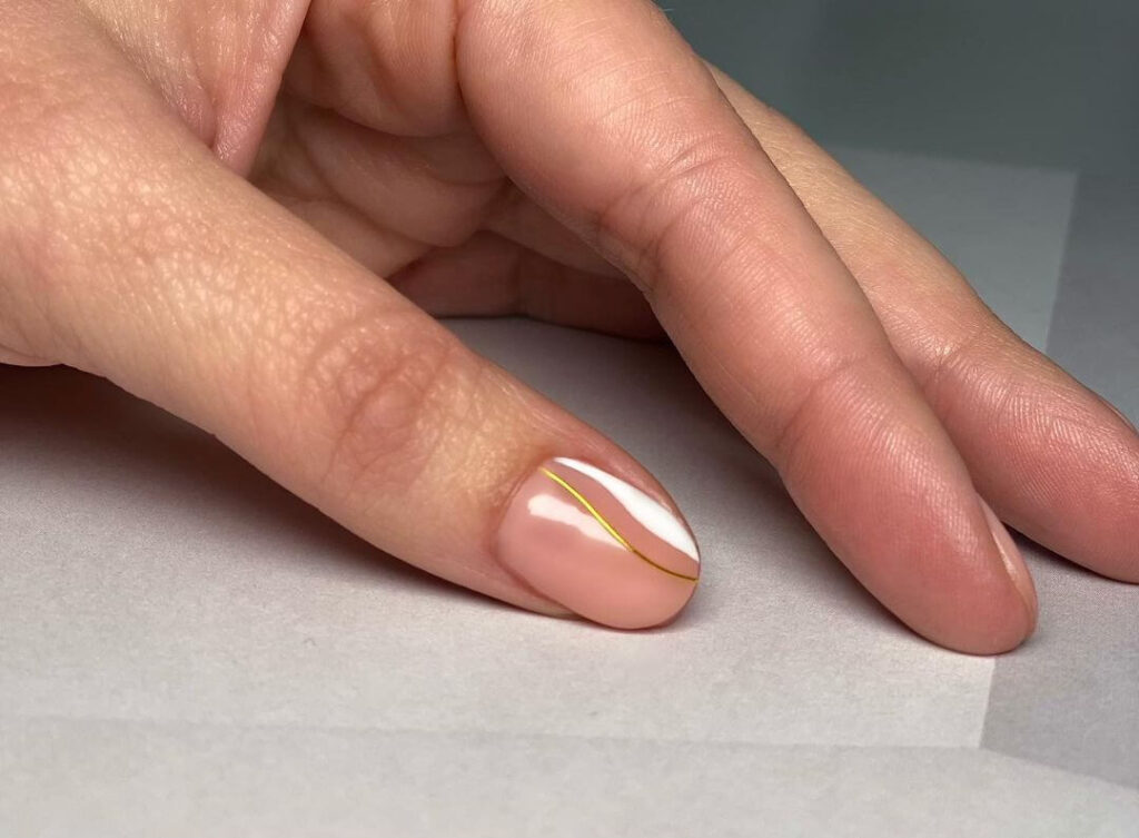 Stunning wedding nail designs