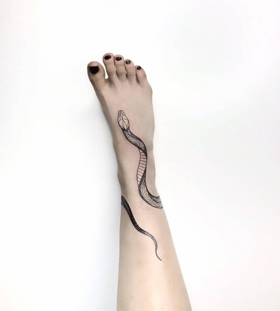 snake Foot tattoo
