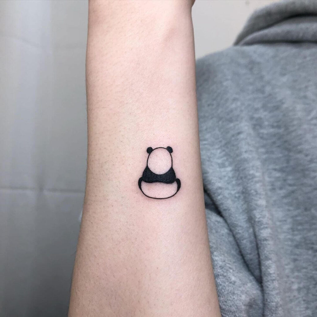 Panda tattoo