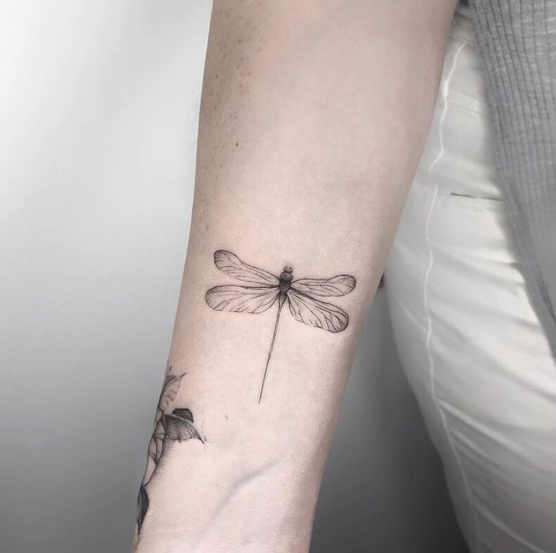 Dragonfly tattoo