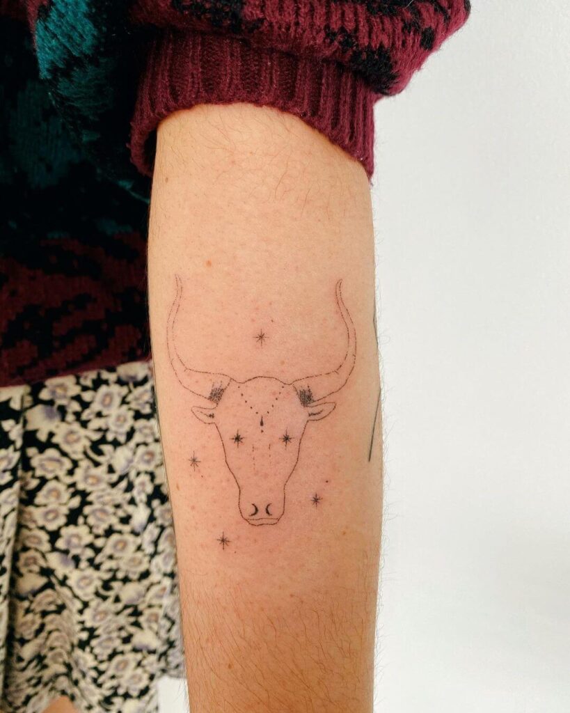 Cow tattoo