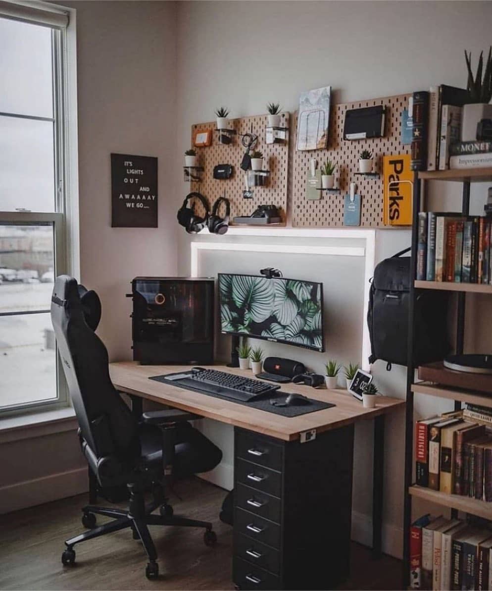 25 Inspiring Decor Ideas For Home Office Walls – IdeasDonuts