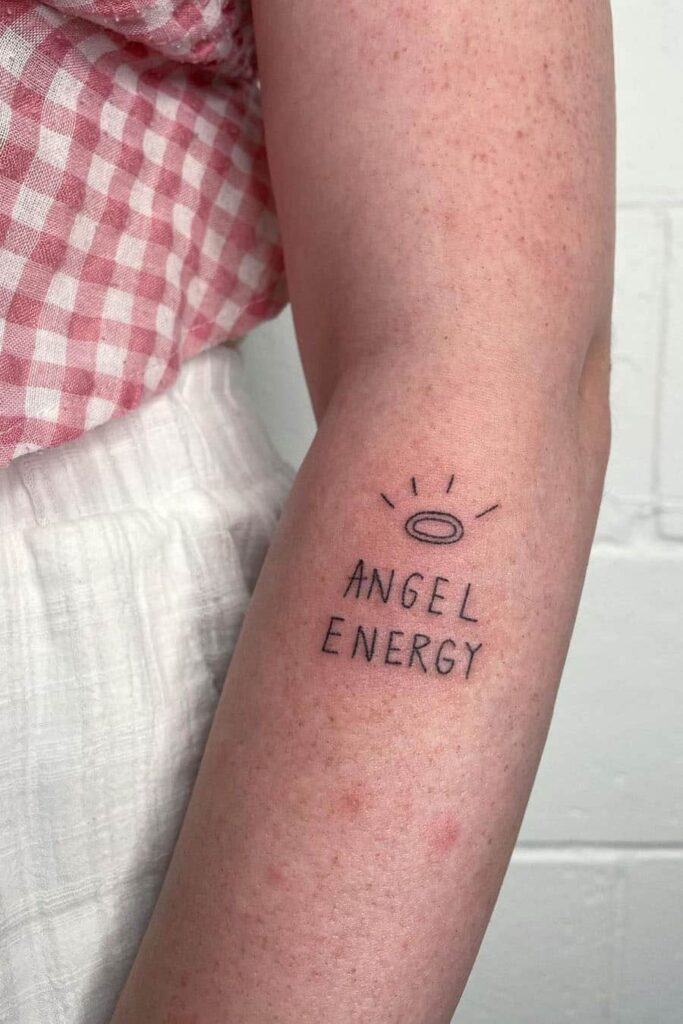 Cute quote tattoo