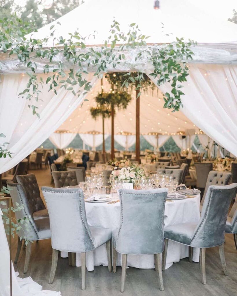 Courtyard wedding