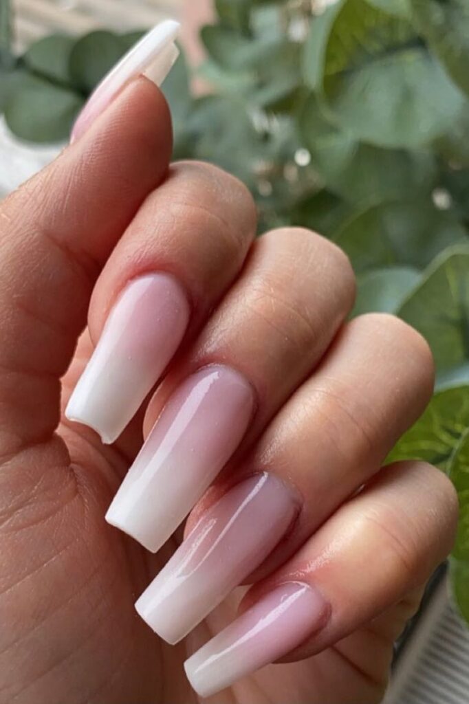 french ombre nails