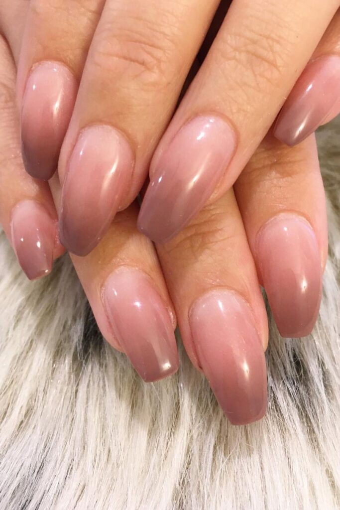 french ombre nails