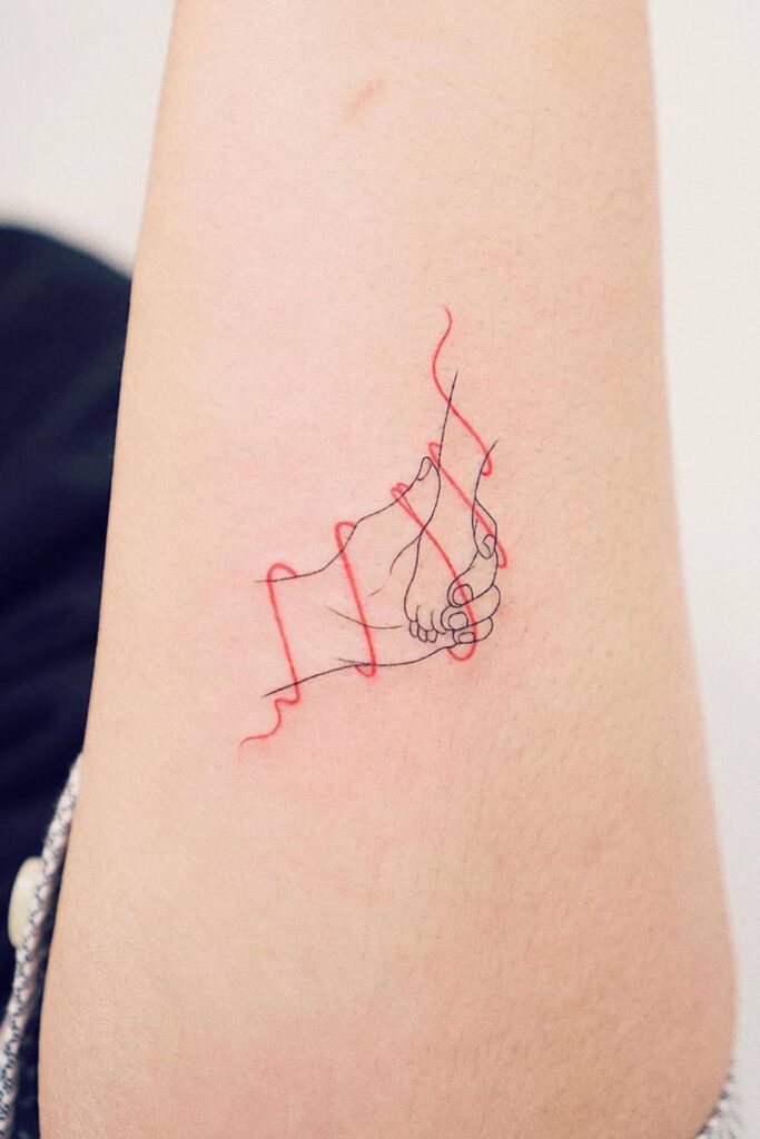 Line tattoos for pets