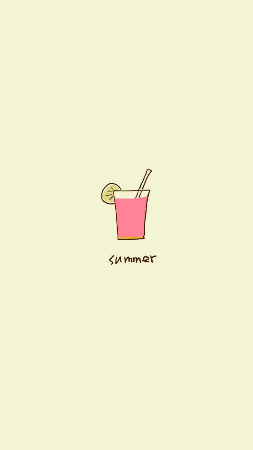 Cute summer icon