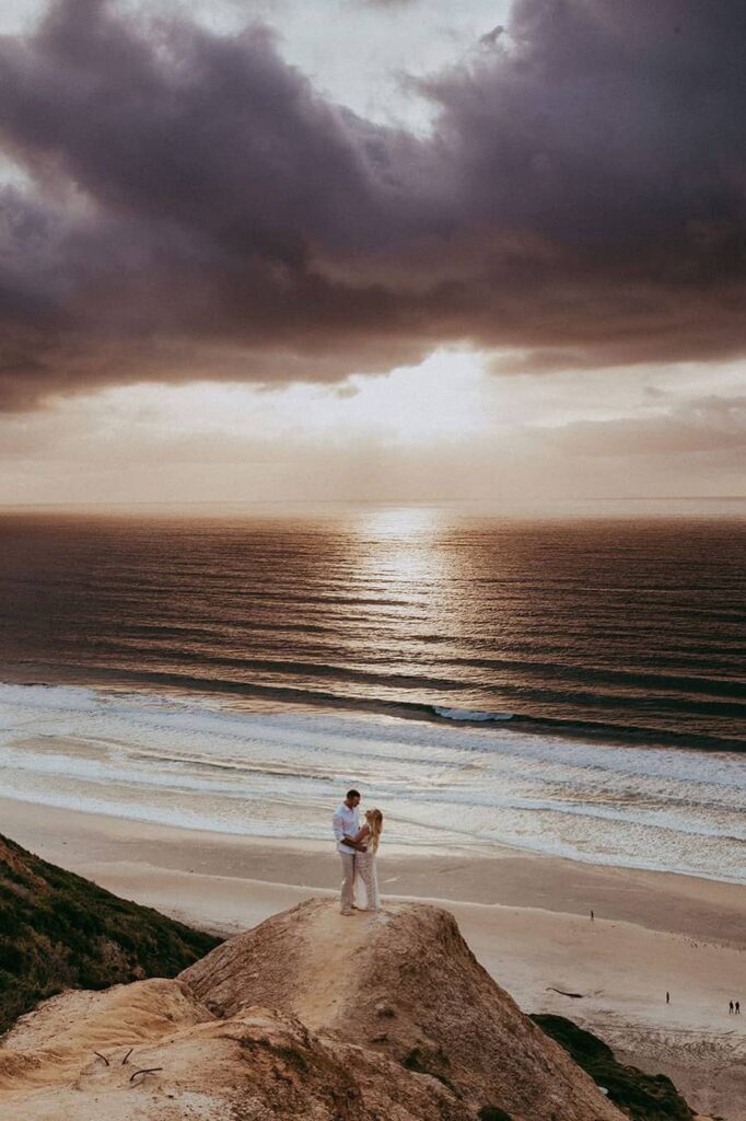 Photographie de mariage à la plage