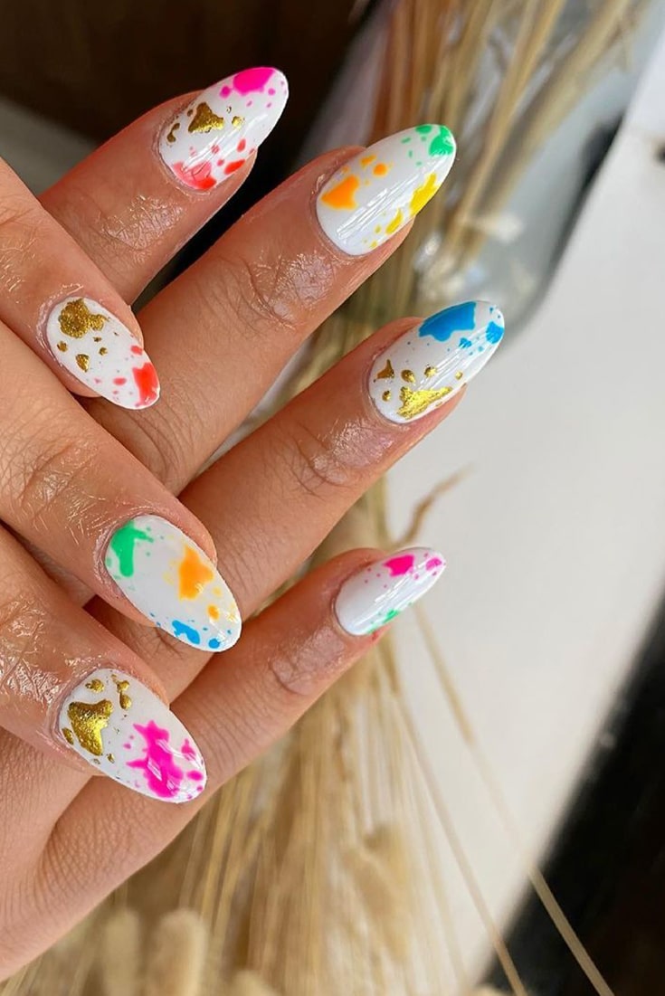 Incredible summer nail art