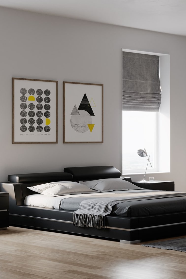 Inspiring modern bedroom