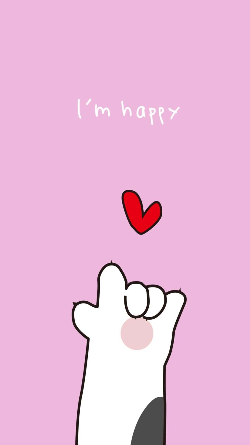 I’m happy