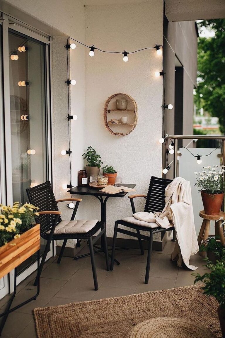 22 Small Apartment Balcony Design Ideas