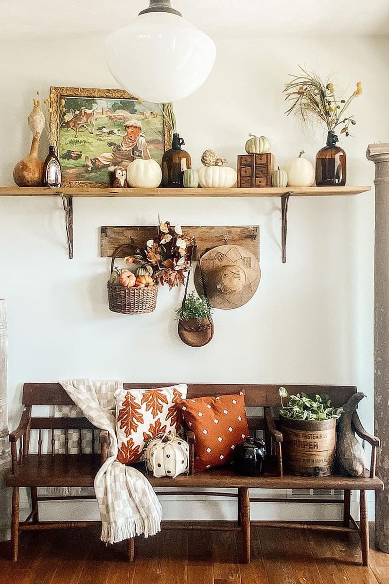 Fall entryway