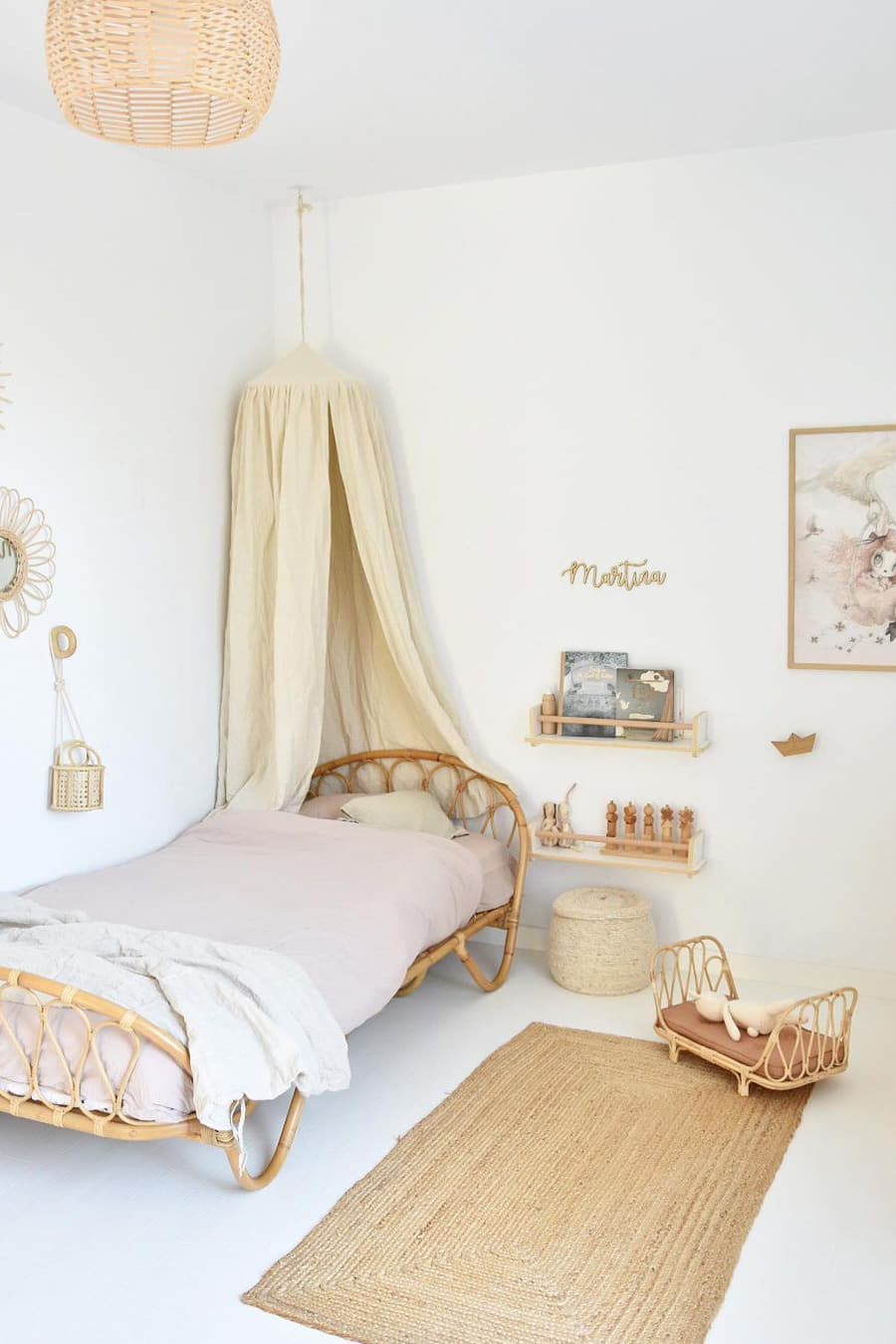 boho kids room