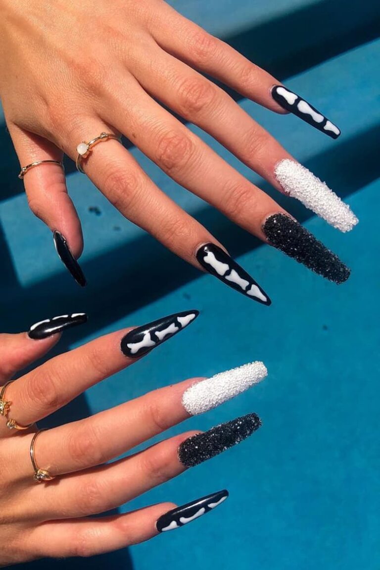 20 Amazing Long Halloween Nail Art Designs For 2021