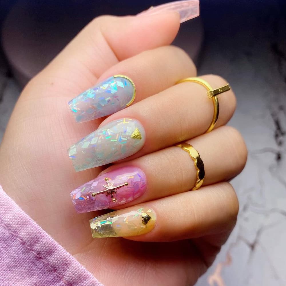 Gorgeous jelly nails