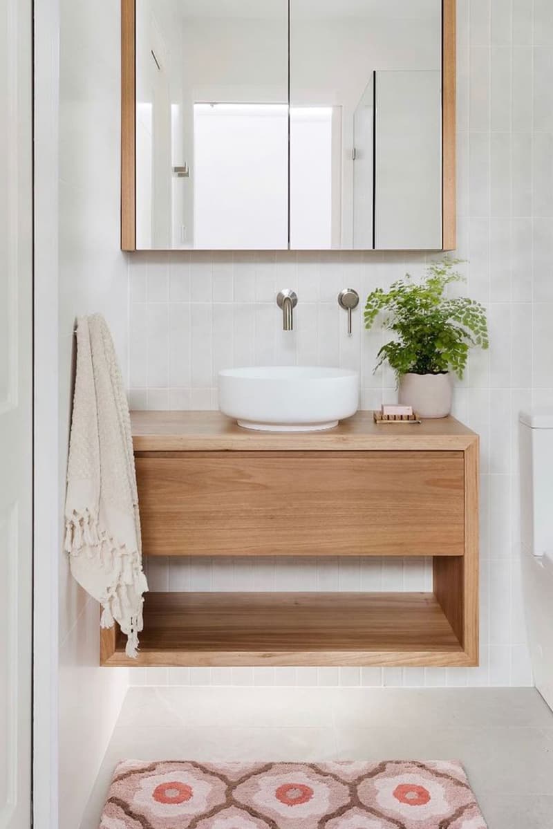 Modern small bathroom