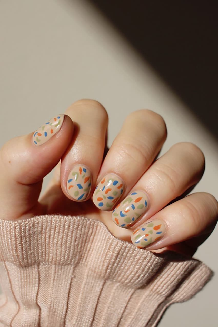 Fun boho nails