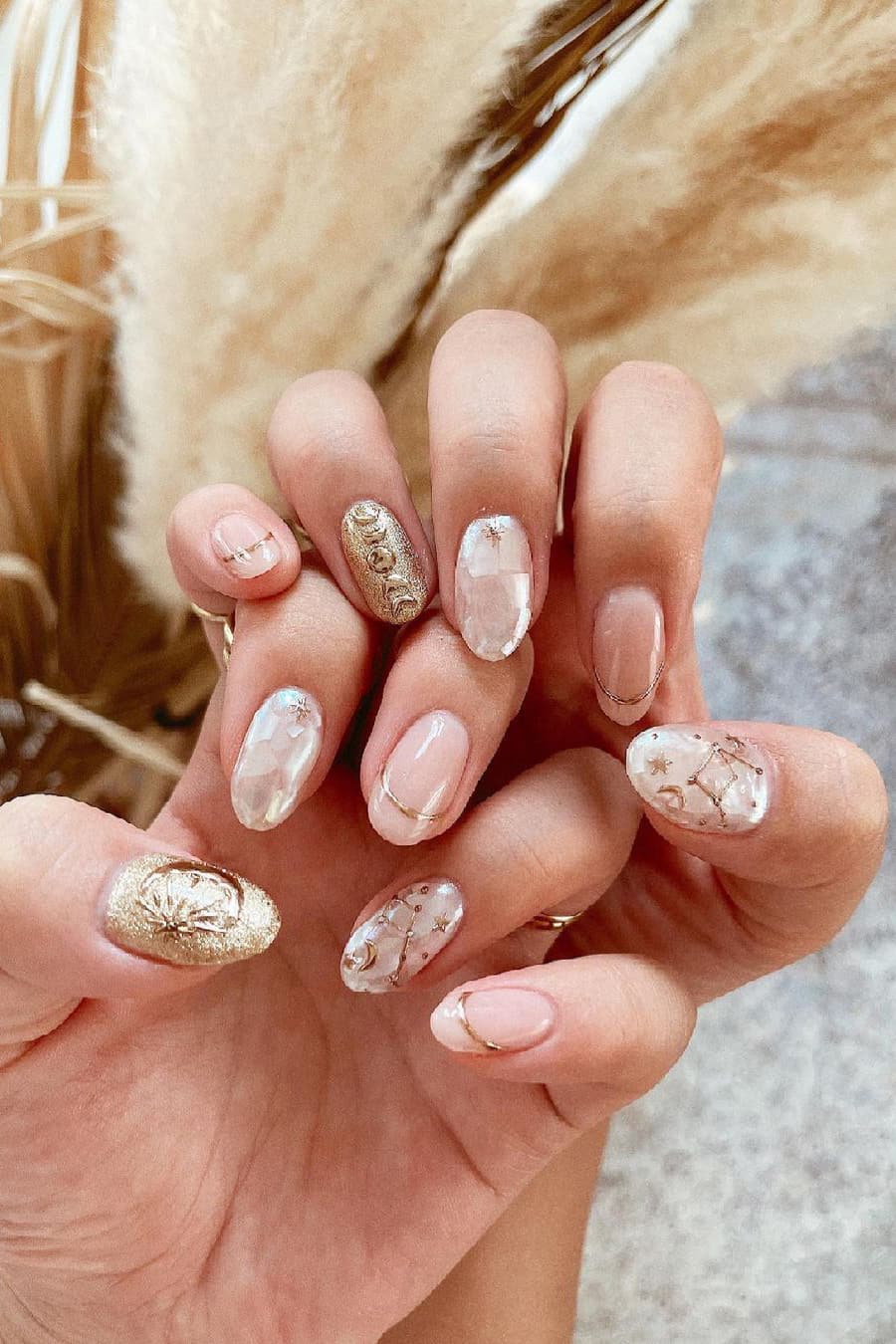 Gorgeous boho nails