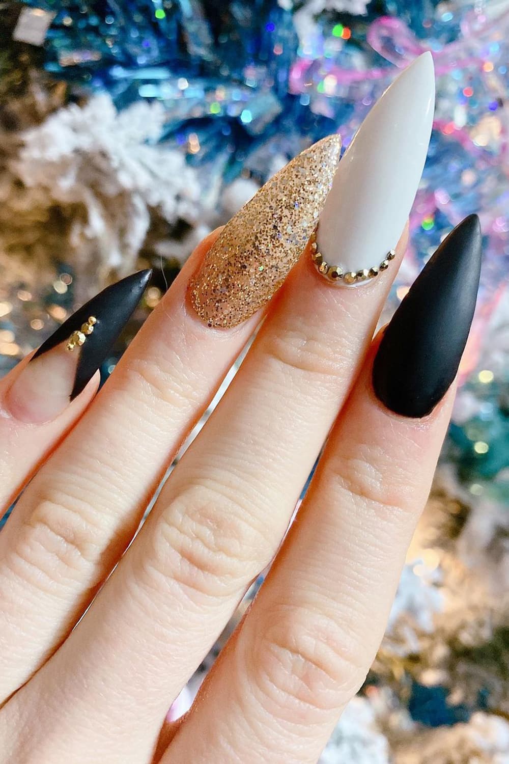 Gorgeous stiletto nails