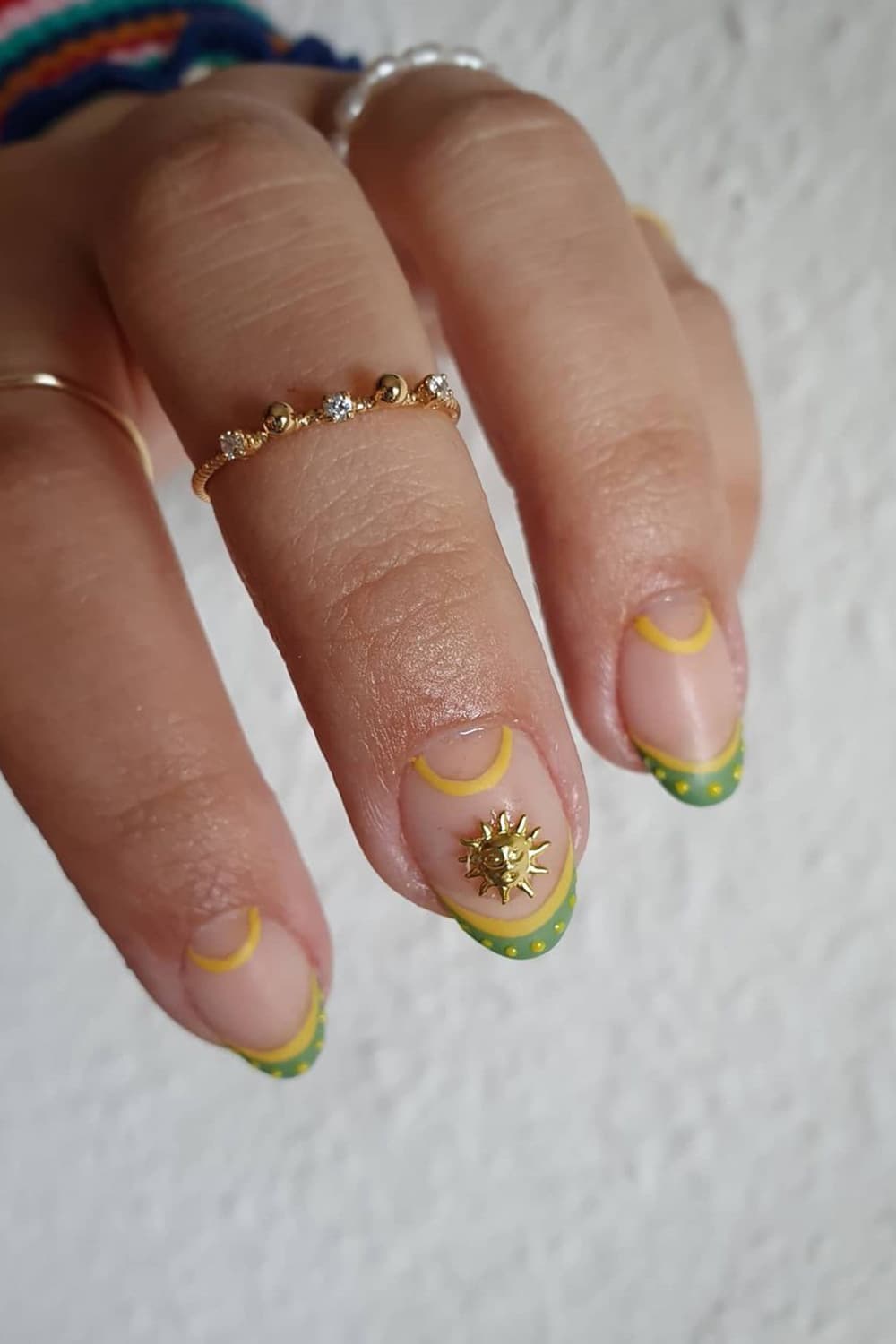 3D Sun Nails