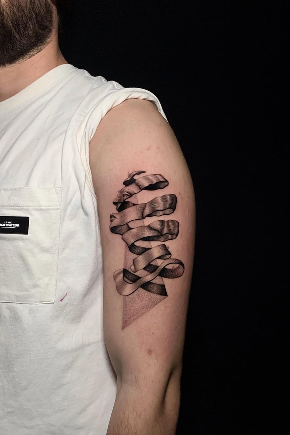 Abstract Art Geometric Tattoo