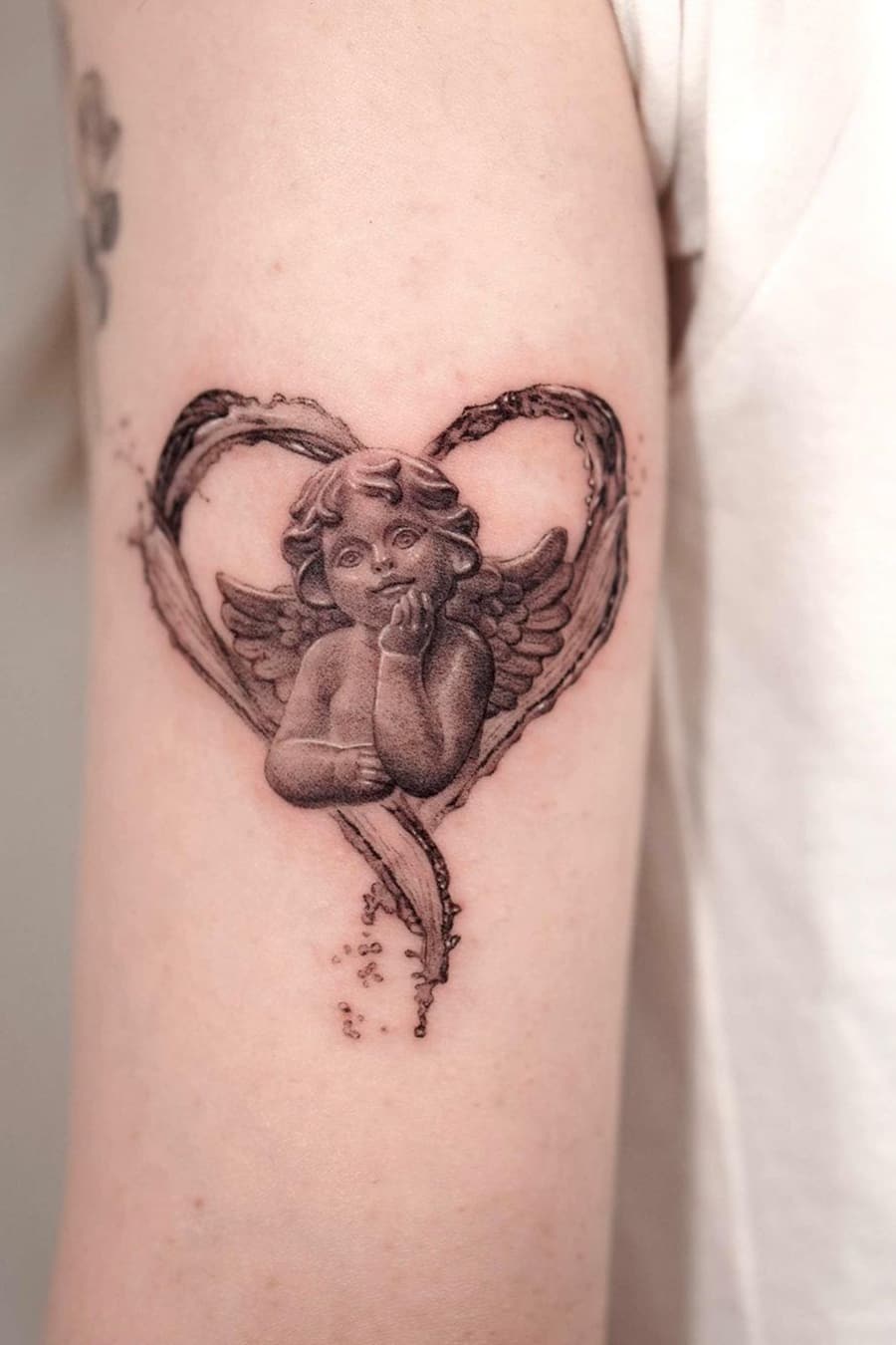 Angel Heart Tattoo