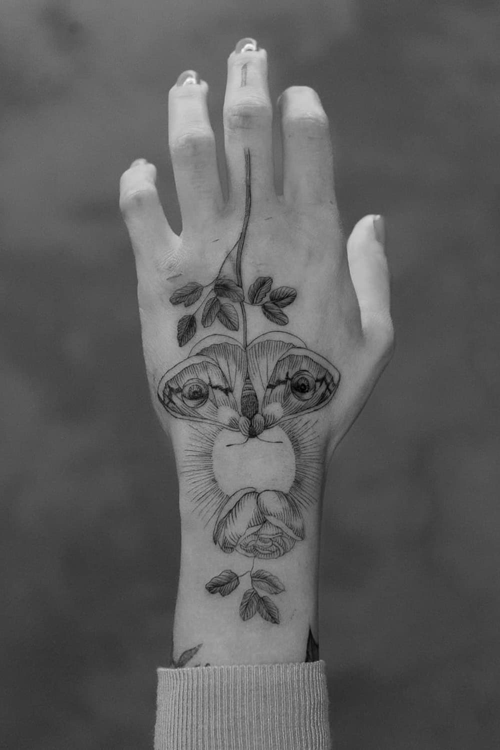Butterfly Eye Tattoo