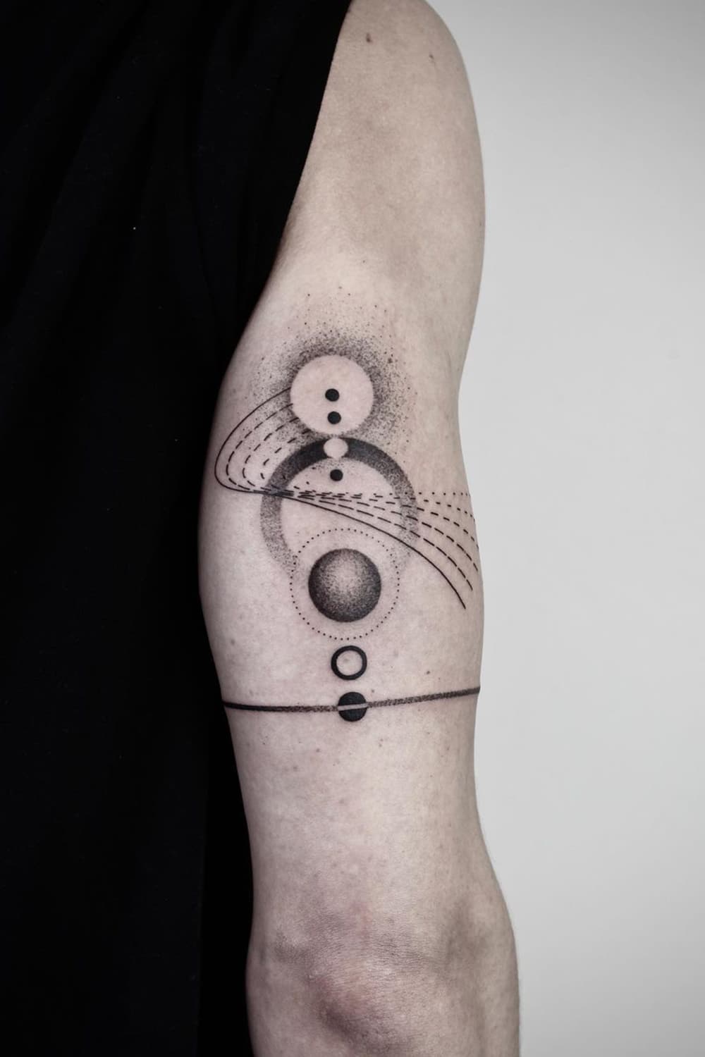 Cosmic Geometric Tattoo