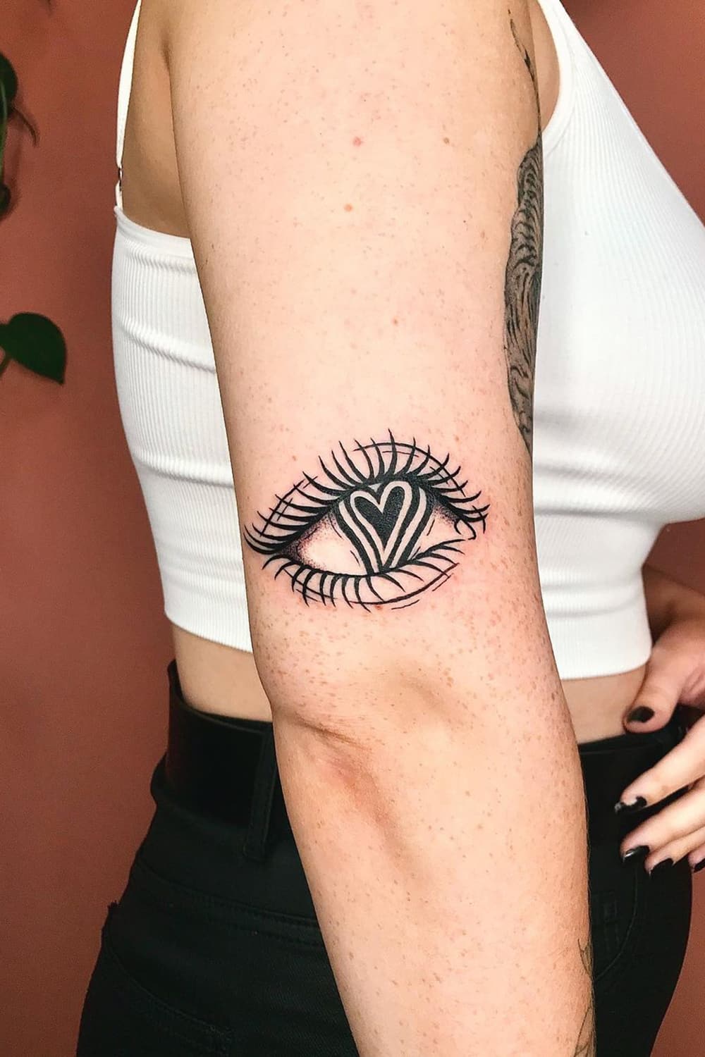 Eye Heart Tattoo