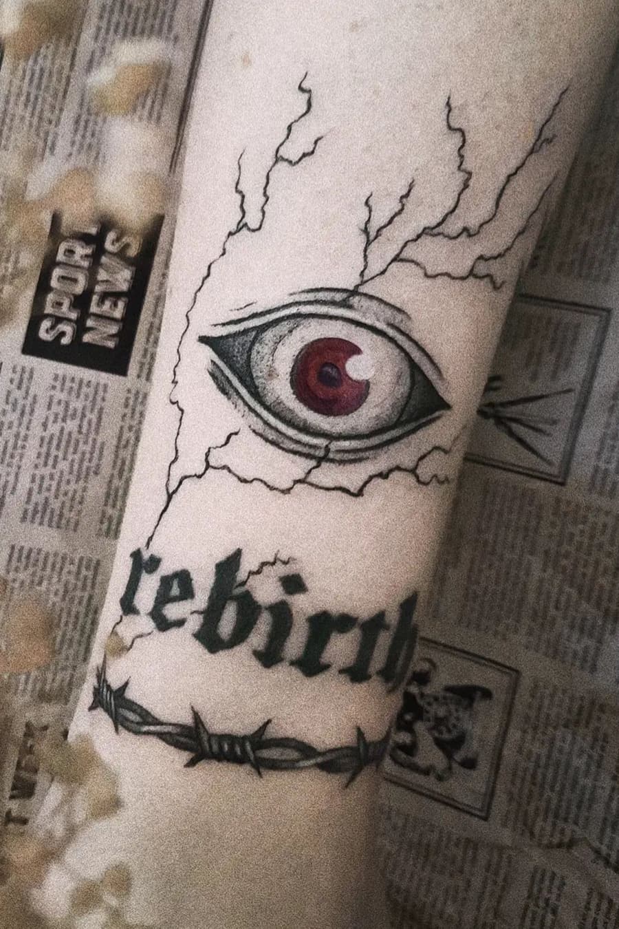 Red Eye Tattoo