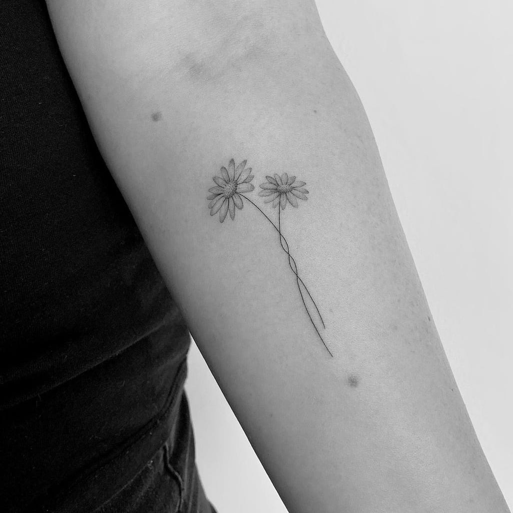 Interesting infinity tattoo