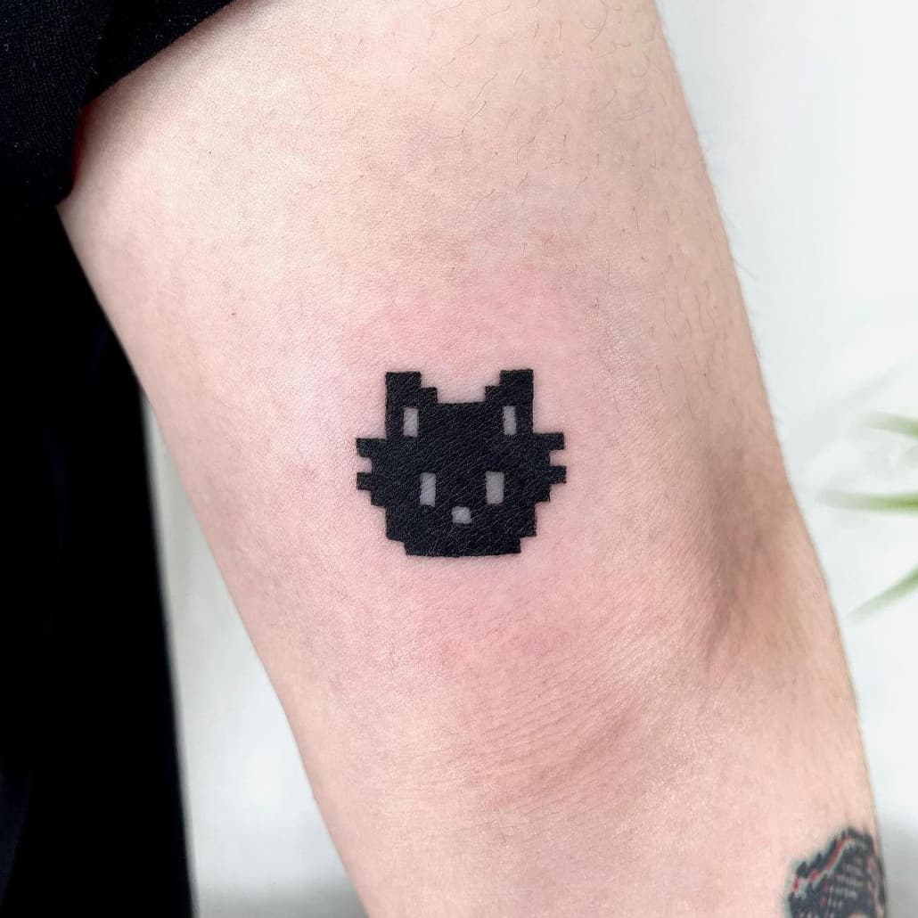 Pixel Animal Tattoo