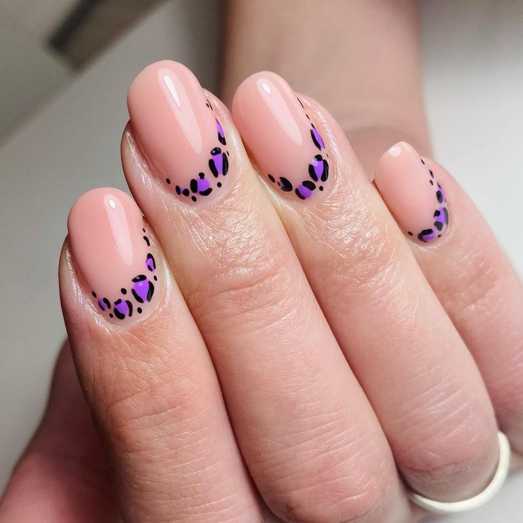 Printed cuff nails