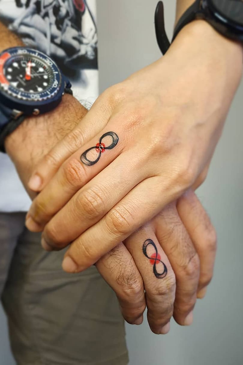 Ring infinity tattoo