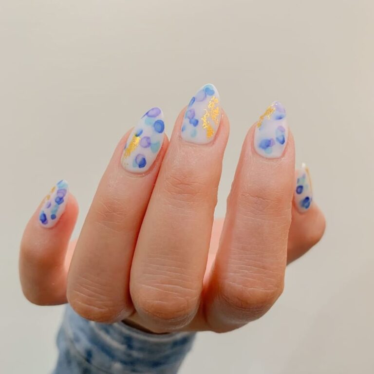 20 Most Brilliant Watercolor Nail Art Designs