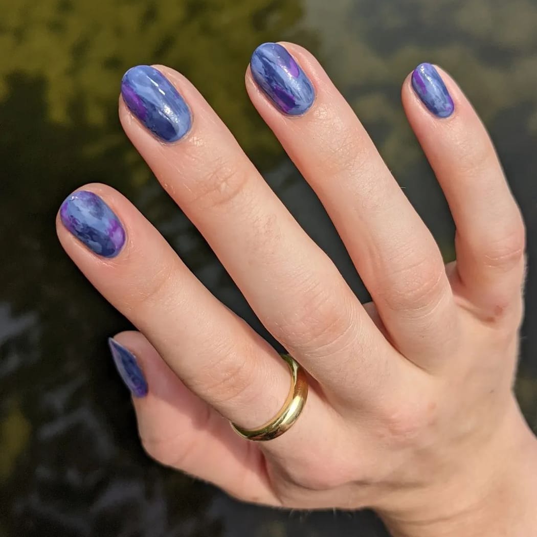 Blueberry Nails