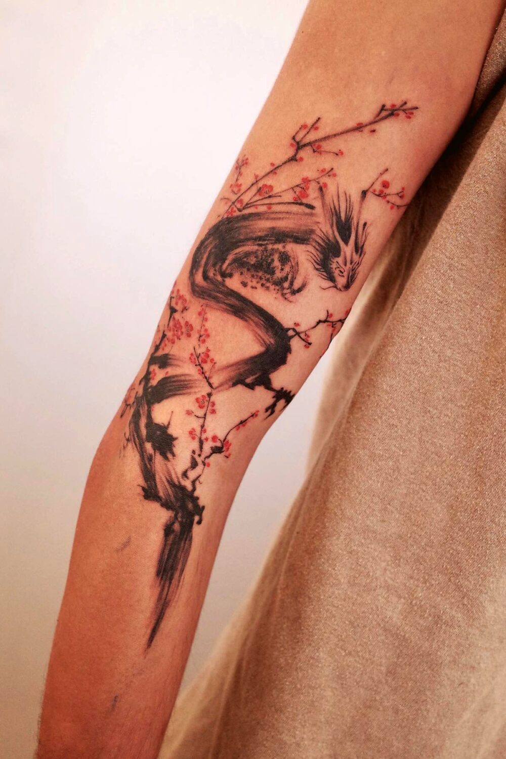 Japanese Dragon Tattoo