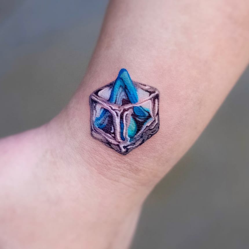 Ice Mountain Tattoo
