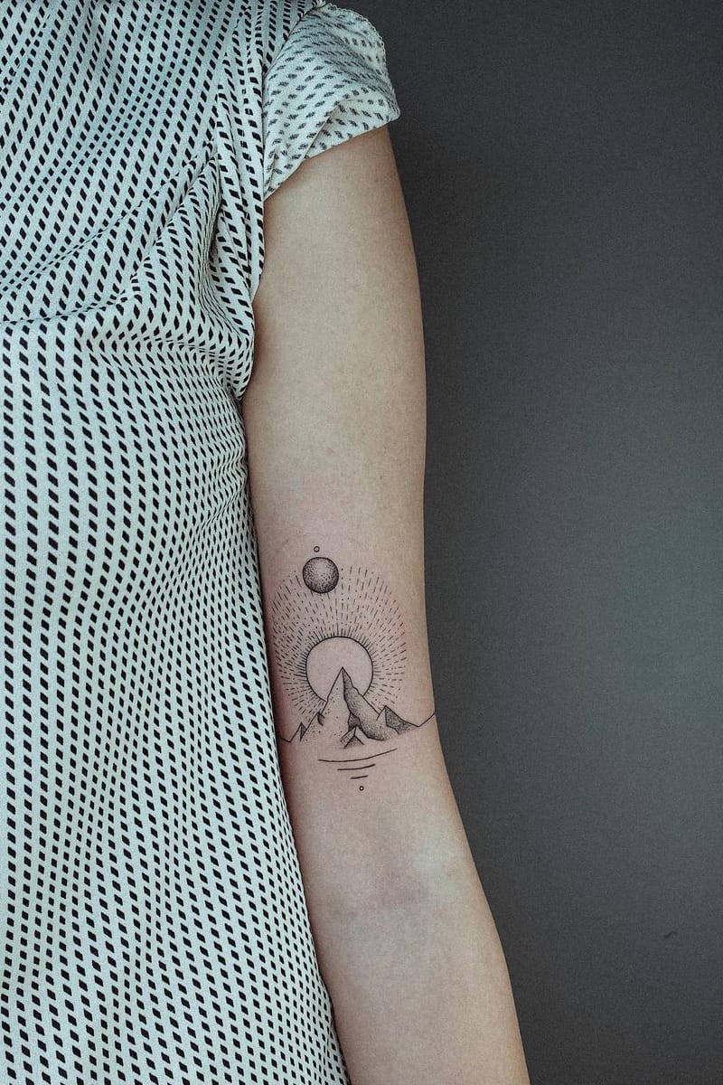Sun Mountain Tattoo