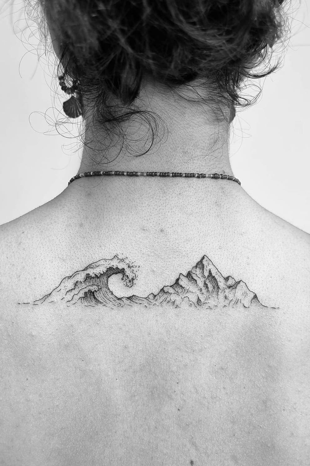 Wave Mountain Tattoo