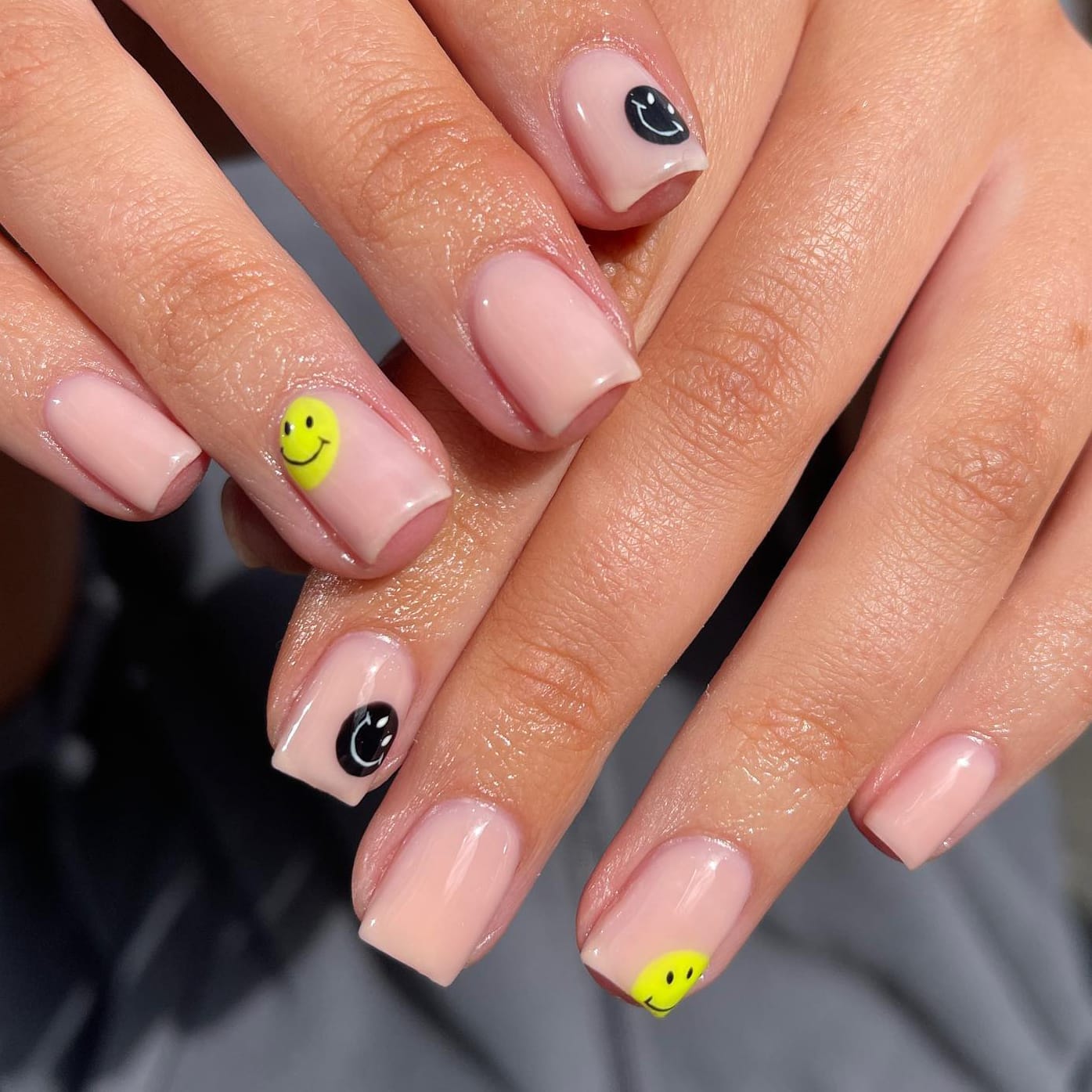 Smiley Nails