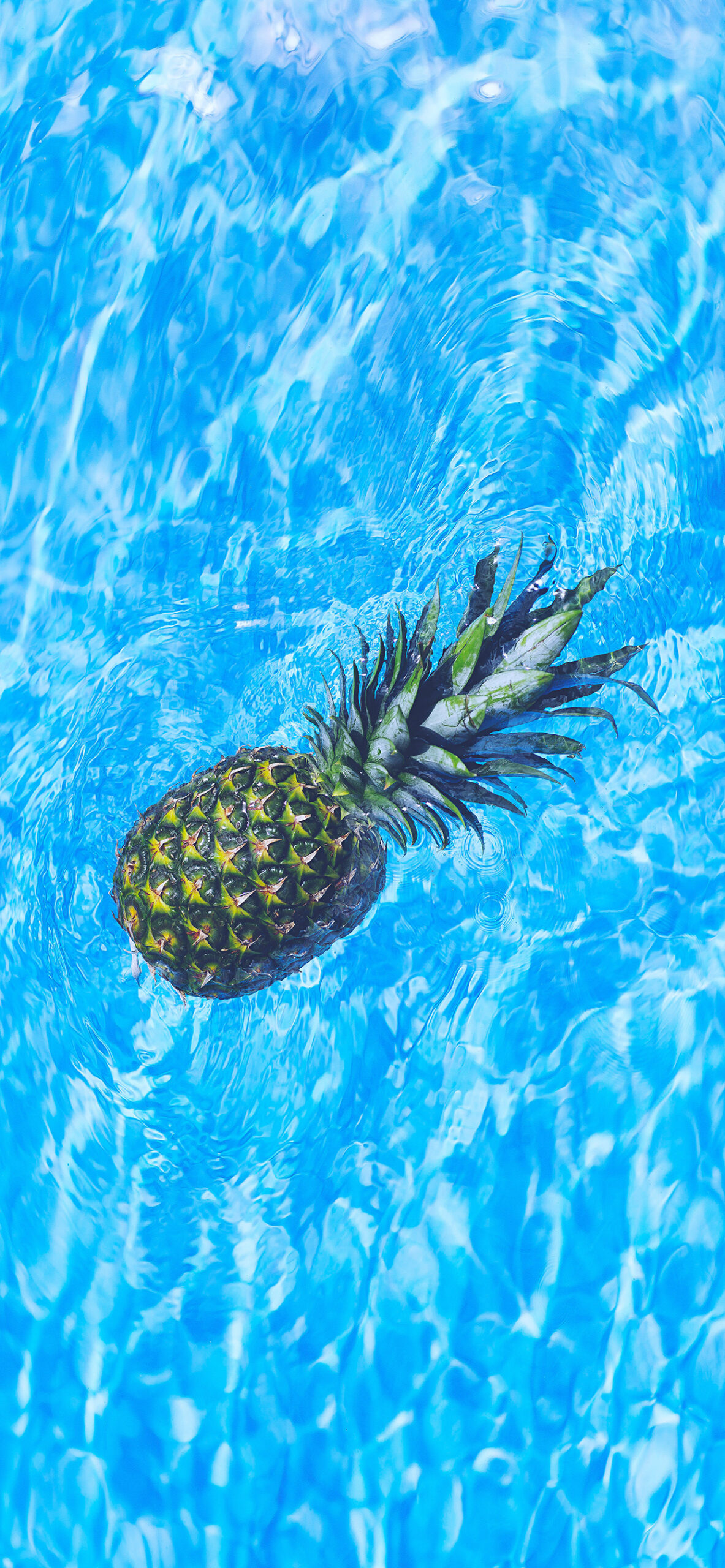 Pineapple in water